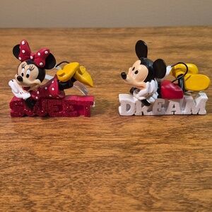 HALLMARK DISNEY Mickey and Minnie Mouse Collectible Christmas Tree Ornaments